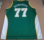 NBA 77 Radmanovic Seattle Supersonics Maillot green imprimé